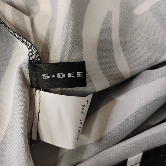 S-DEER Long Sleeve Zebra Pattern Dress – Size XL – New with Tags - Picture 13 of 16